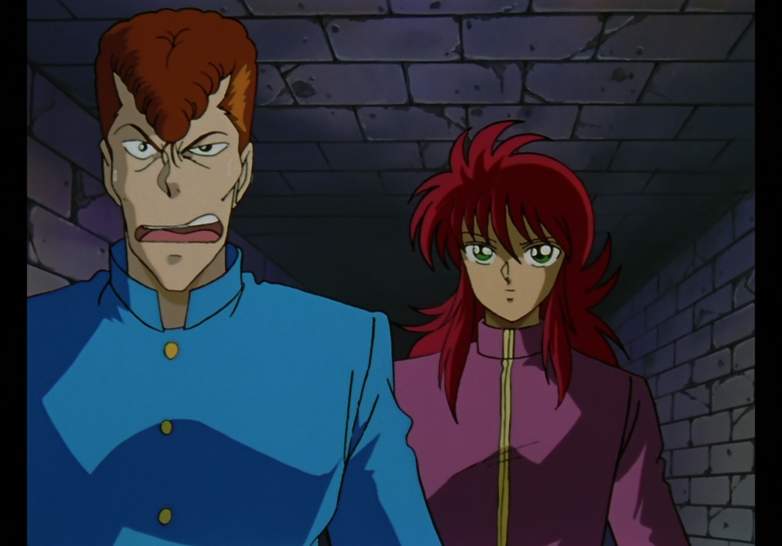 Yu Yu Hakusho Ep 14: The Beasts of Maze Castle @ 00:20:05