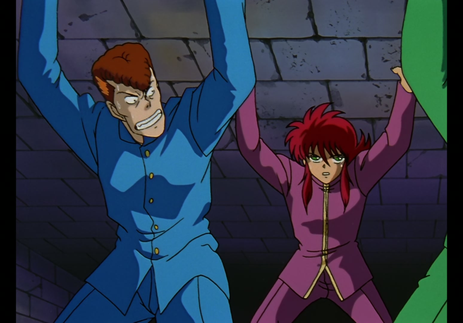 Yu Yu Hakusho Ep 14: The Beasts of Maze Castle @ 00:21:13