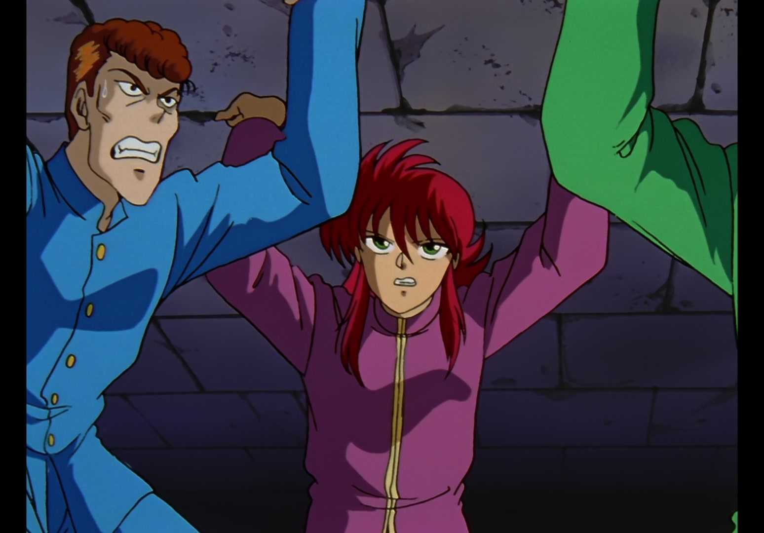 Yu Yu Hakusho Ep 14: The Beasts of Maze Castle @ 00:21:32