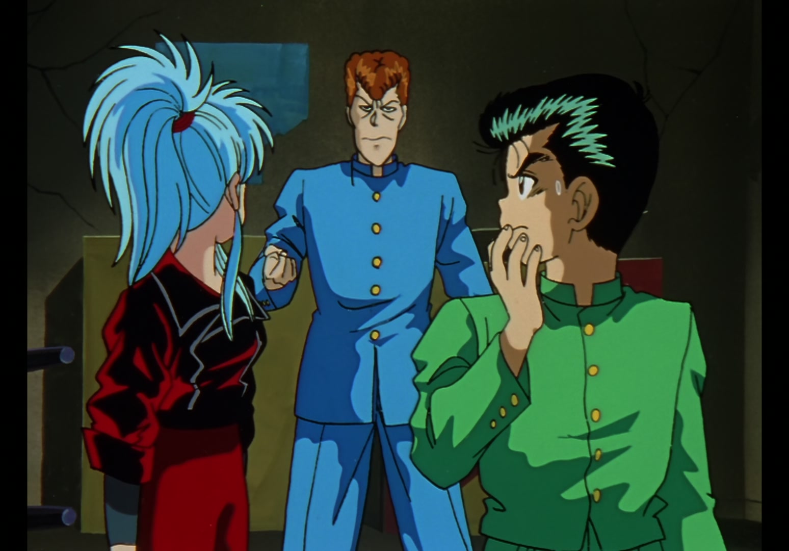 Yu Yu Hakusho Ep 15: Genbu, the Stone Beast @ 00:01:42