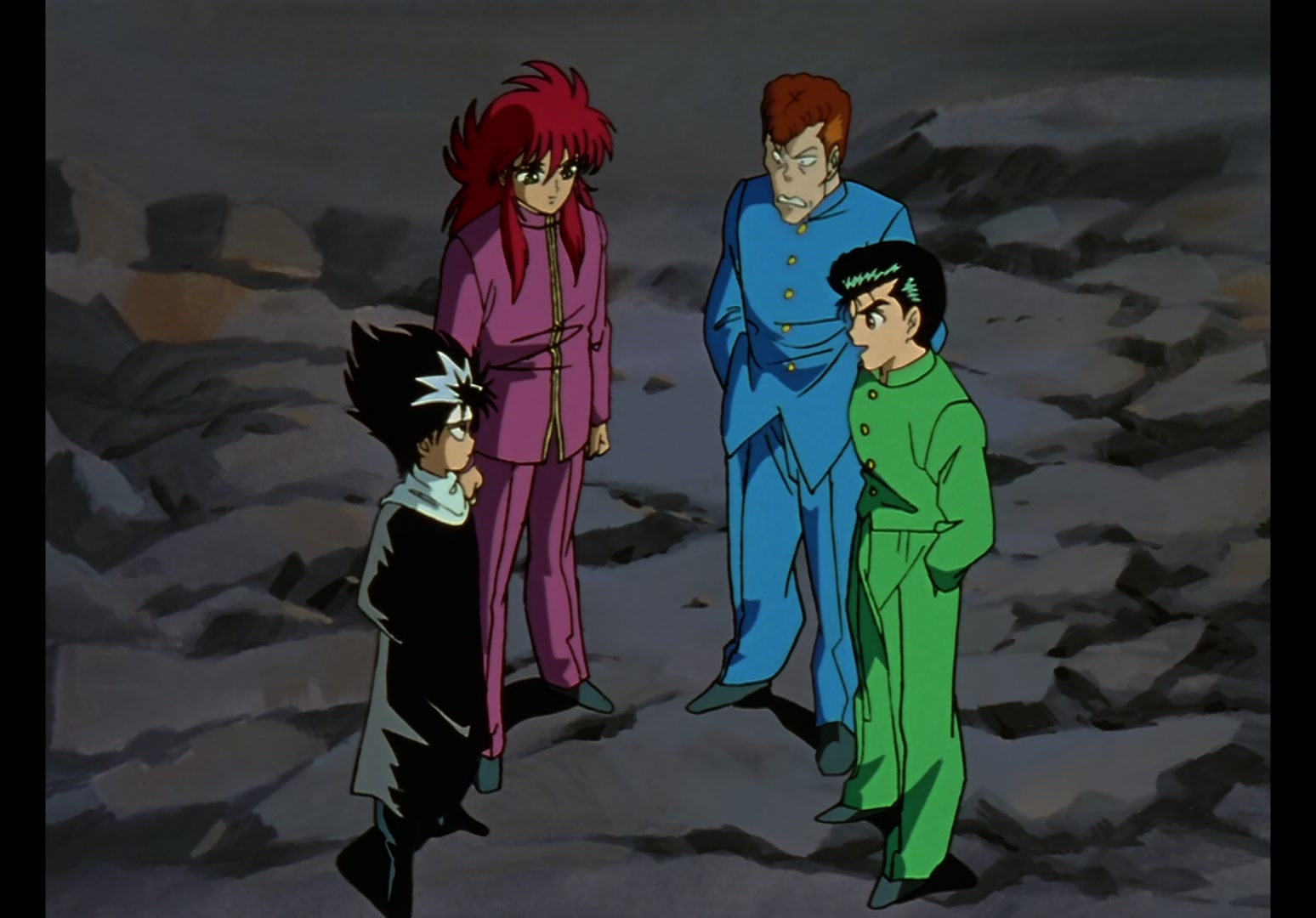 Yu Yu Hakusho Ep 15: Genbu, the Stone Beast @ 00:01:49