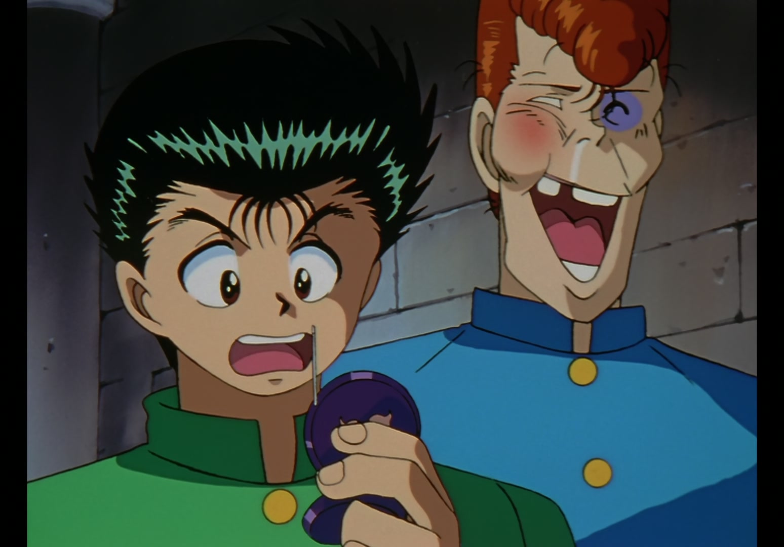 Yu Yu Hakusho Ep 15: Genbu, the Stone Beast @ 00:08:46