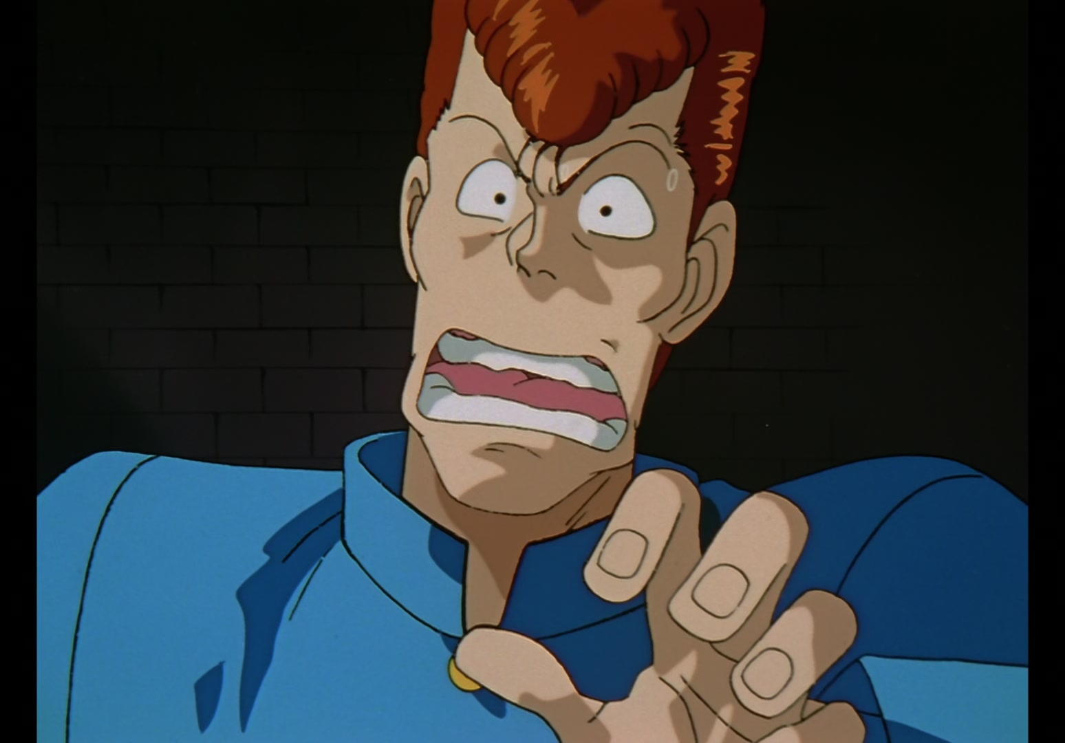 Yu Yu Hakusho Ep 15: Genbu, the Stone Beast @ 00:11:41