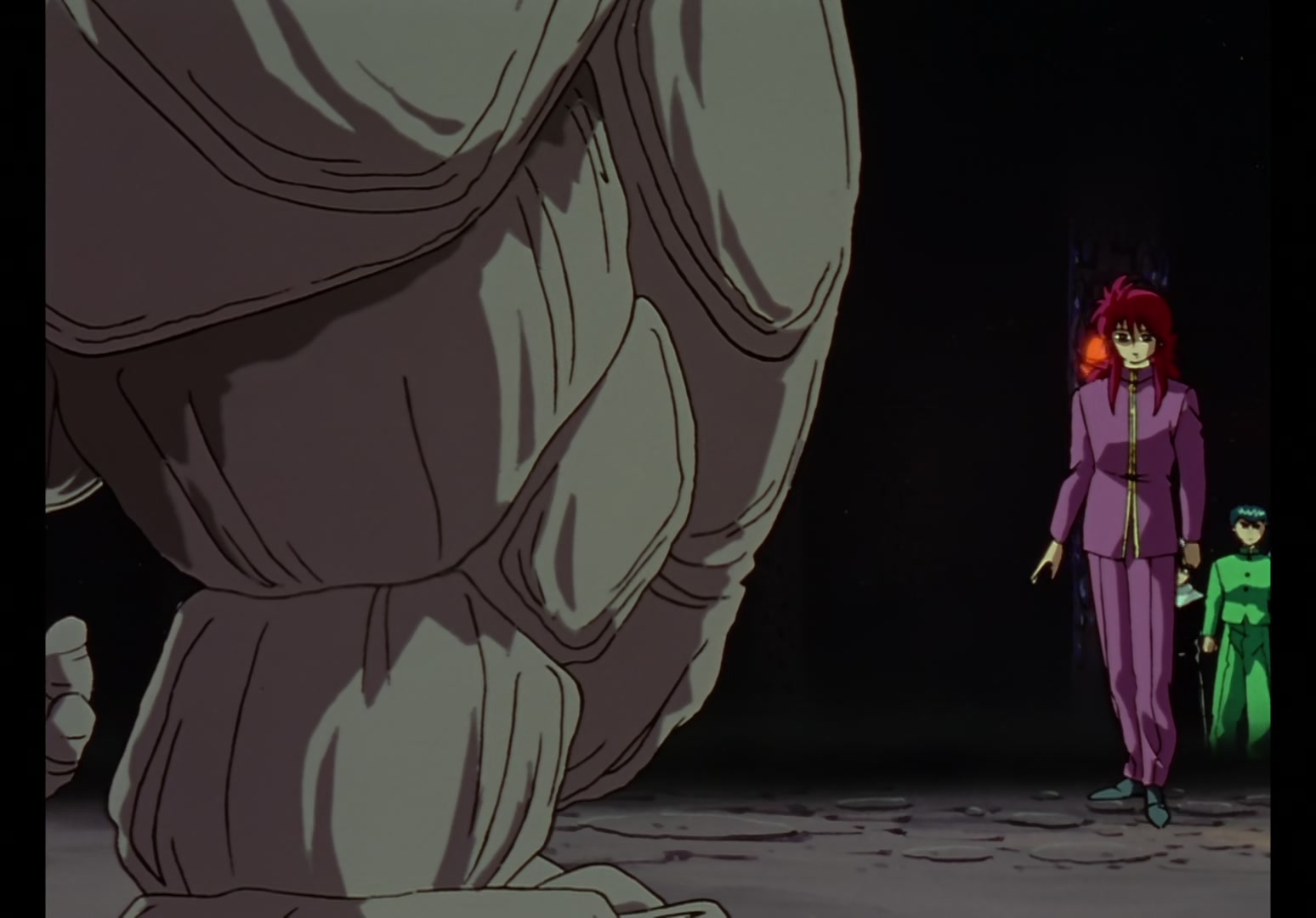 Yu Yu Hakusho Ep 15: Genbu, the Stone Beast @ 00:12:57