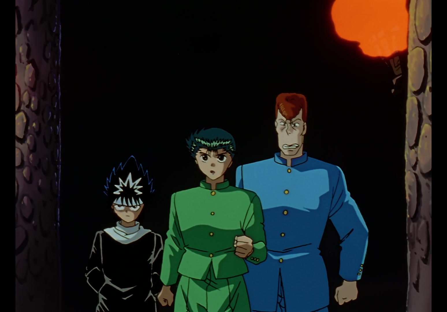 Yu Yu Hakusho Ep 15: Genbu, the Stone Beast @ 00:13:08