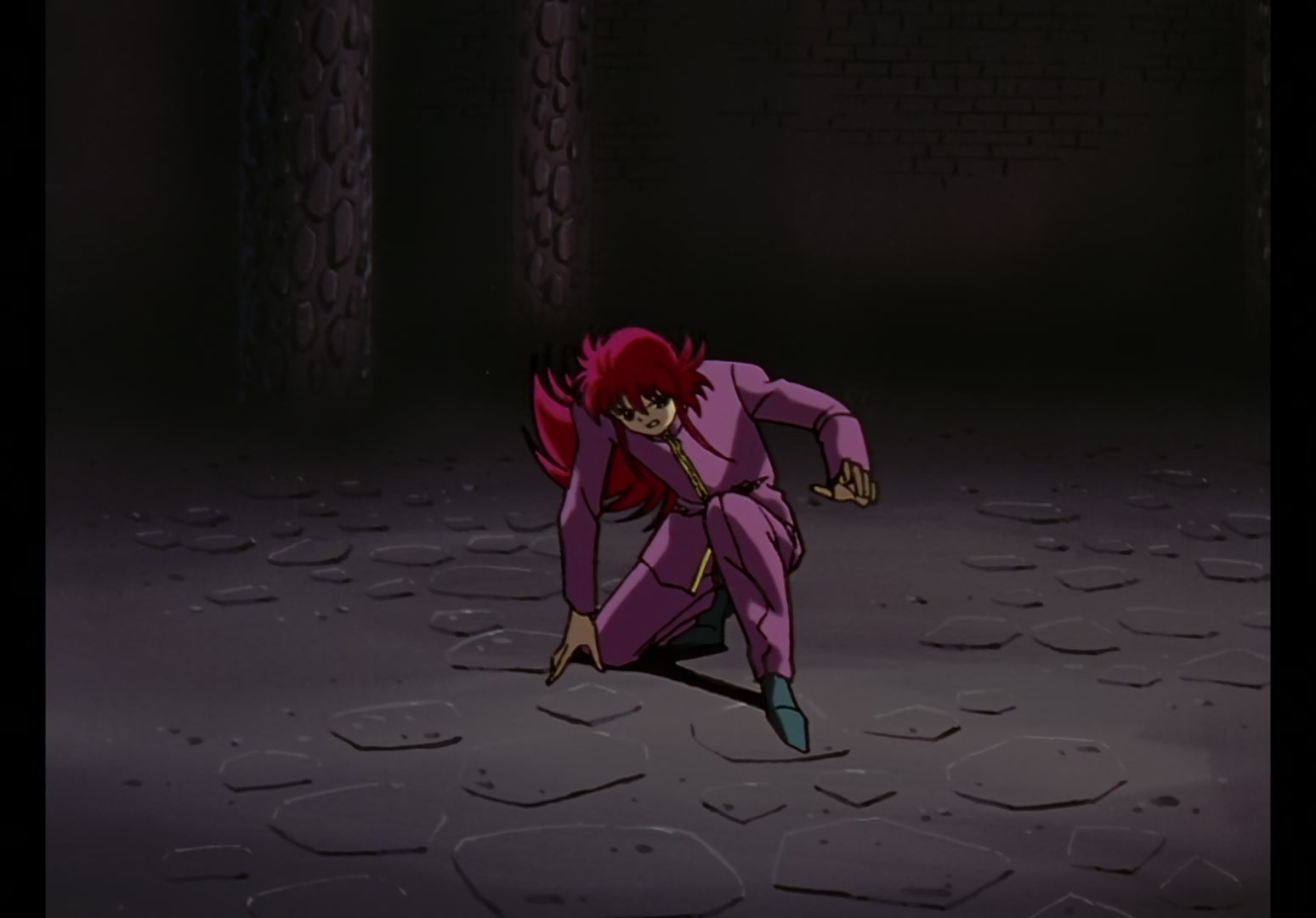 Yu Yu Hakusho Ep 15: Genbu, the Stone Beast @ 00:13:27