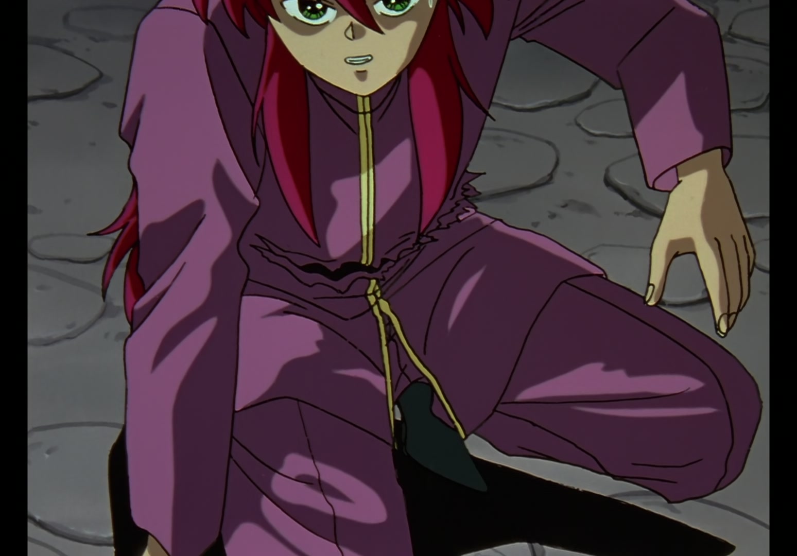 Yu Yu Hakusho Ep 15: Genbu, the Stone Beast @ 00:13:38