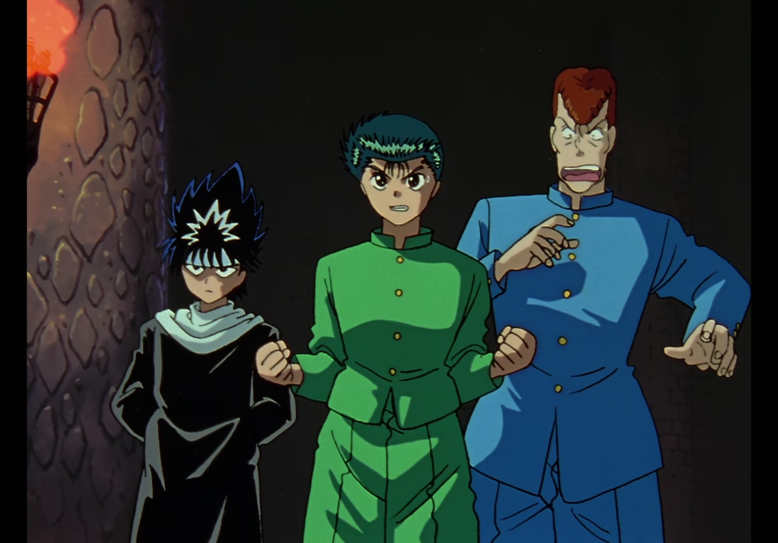 Yu Yu Hakusho Ep 15: Genbu, the Stone Beast @ 00:13:42
