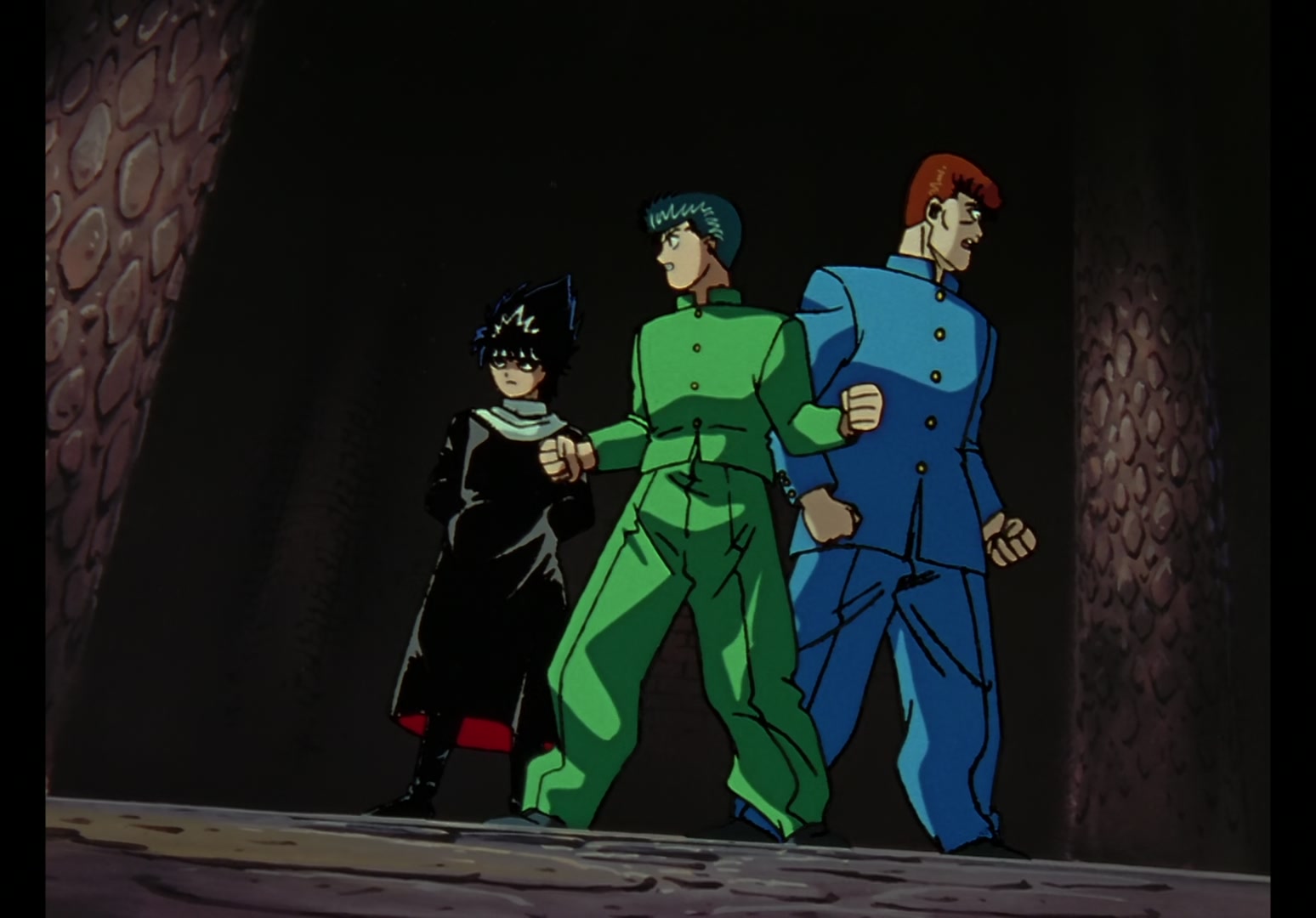 Yu Yu Hakusho Ep 15: Genbu, the Stone Beast @ 00:14:35