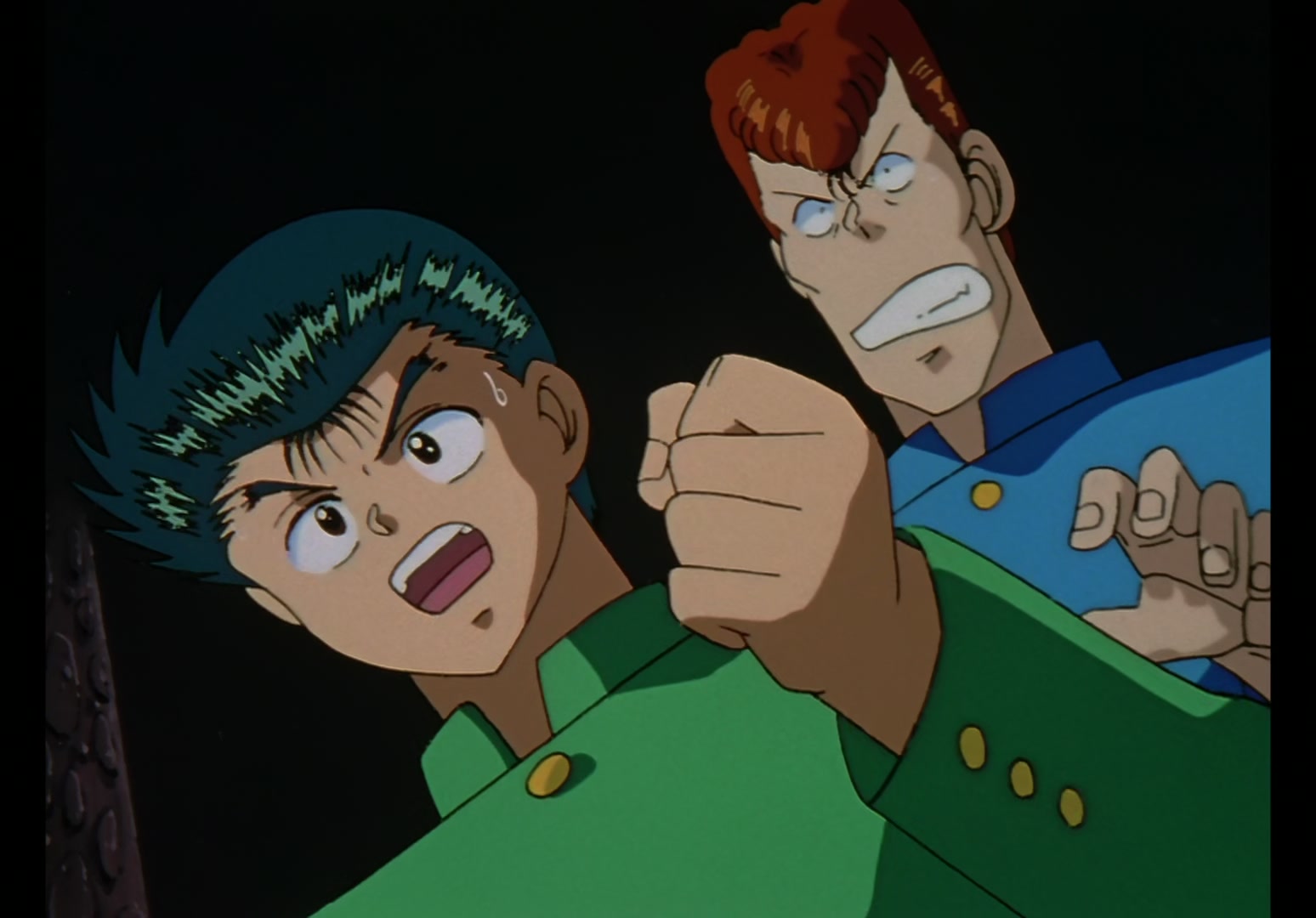 Yu Yu Hakusho Ep 15: Genbu, the Stone Beast @ 00:14:46