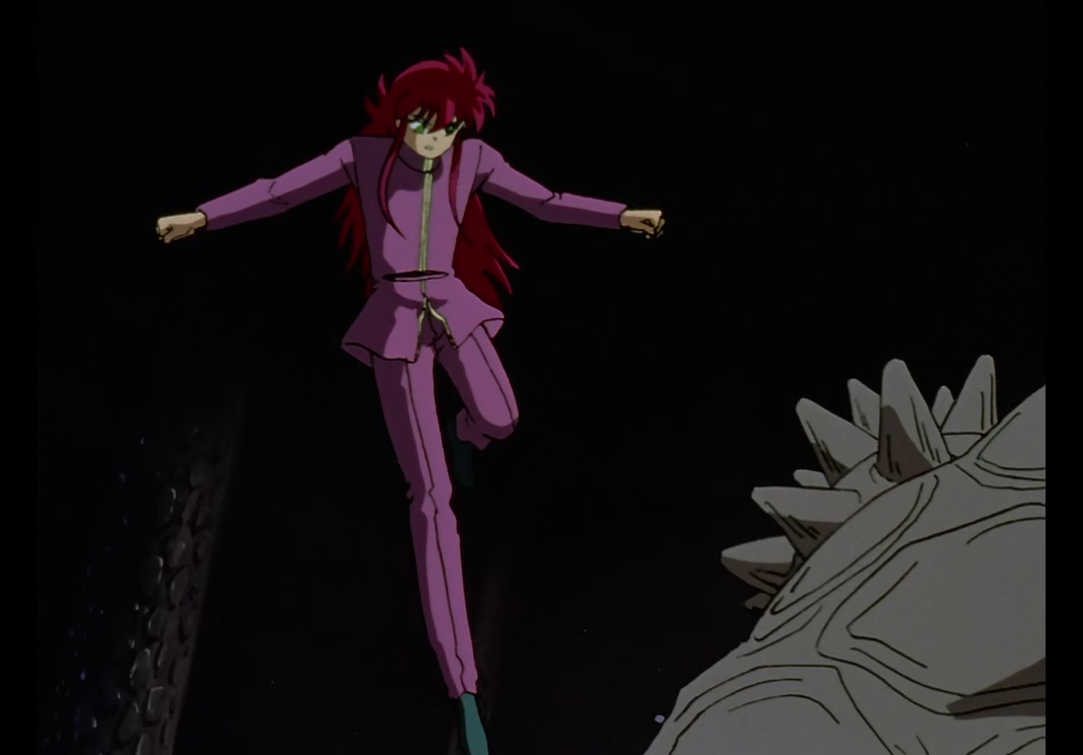 Yu Yu Hakusho Ep 15: Genbu, the Stone Beast @ 00:14:54