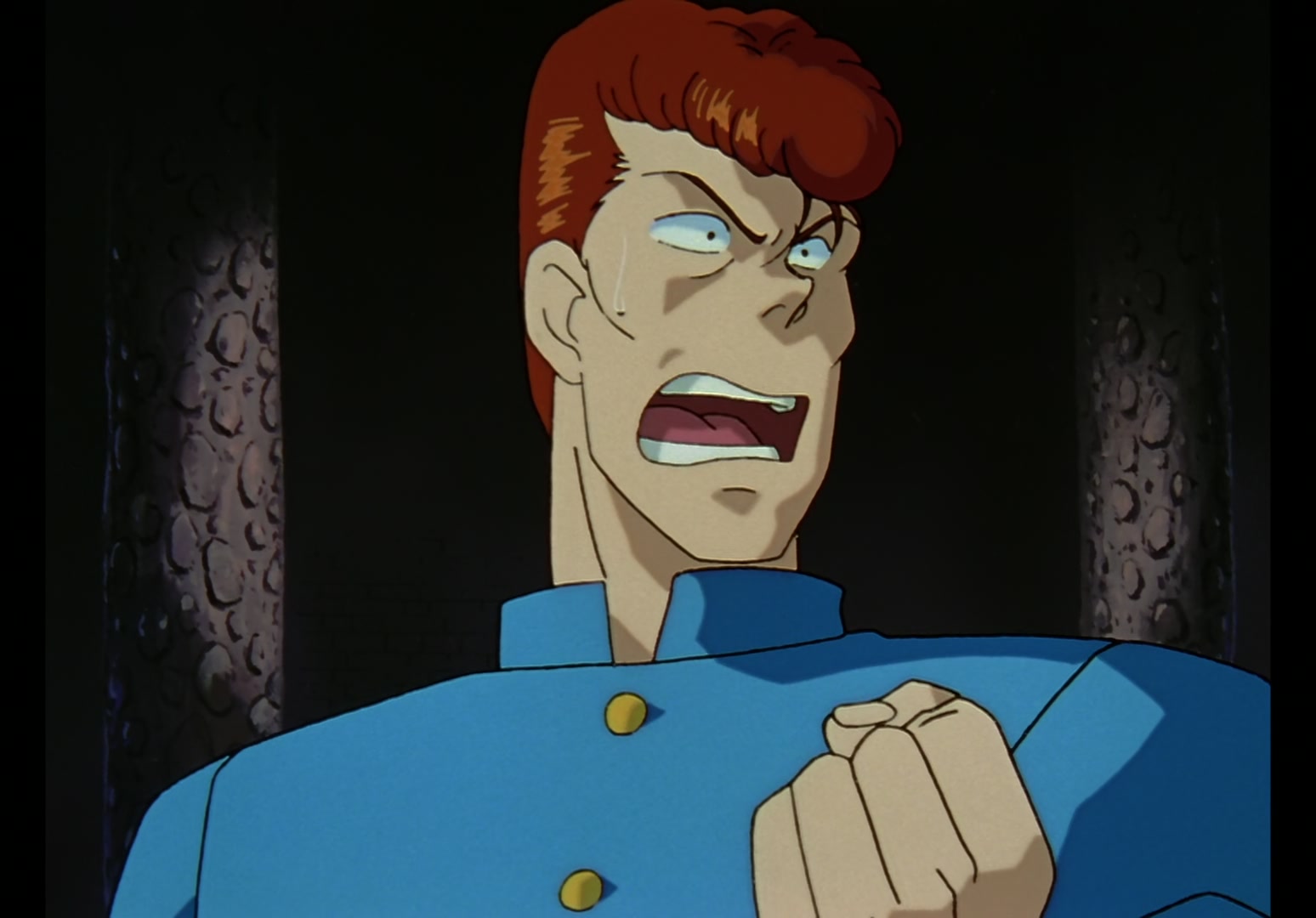 Yu Yu Hakusho Ep 15: Genbu, the Stone Beast @ 00:15:05