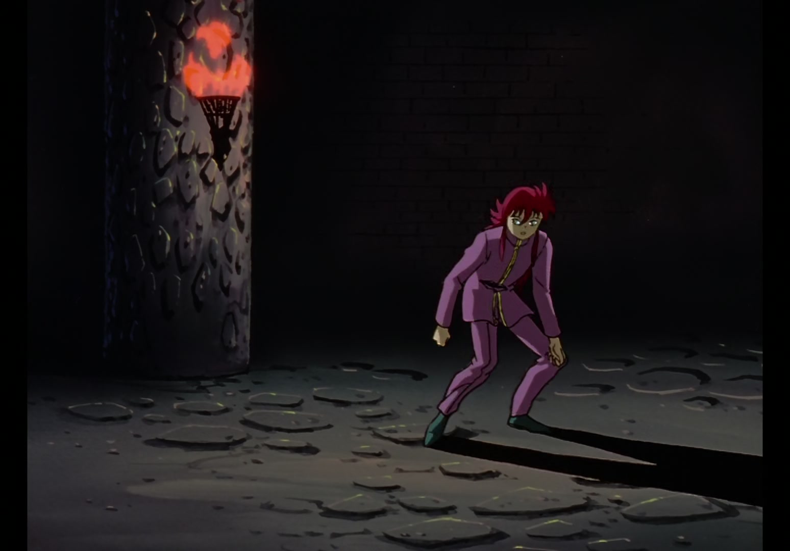 Yu Yu Hakusho Ep 15: Genbu, the Stone Beast @ 00:15:13
