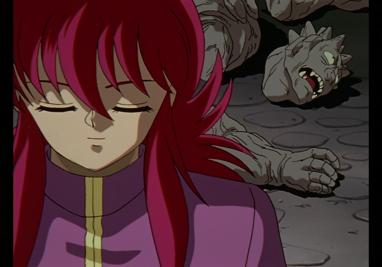 Yu Yu Hakusho Ep 15: Genbu, the Stone Beast @ 00:17:18