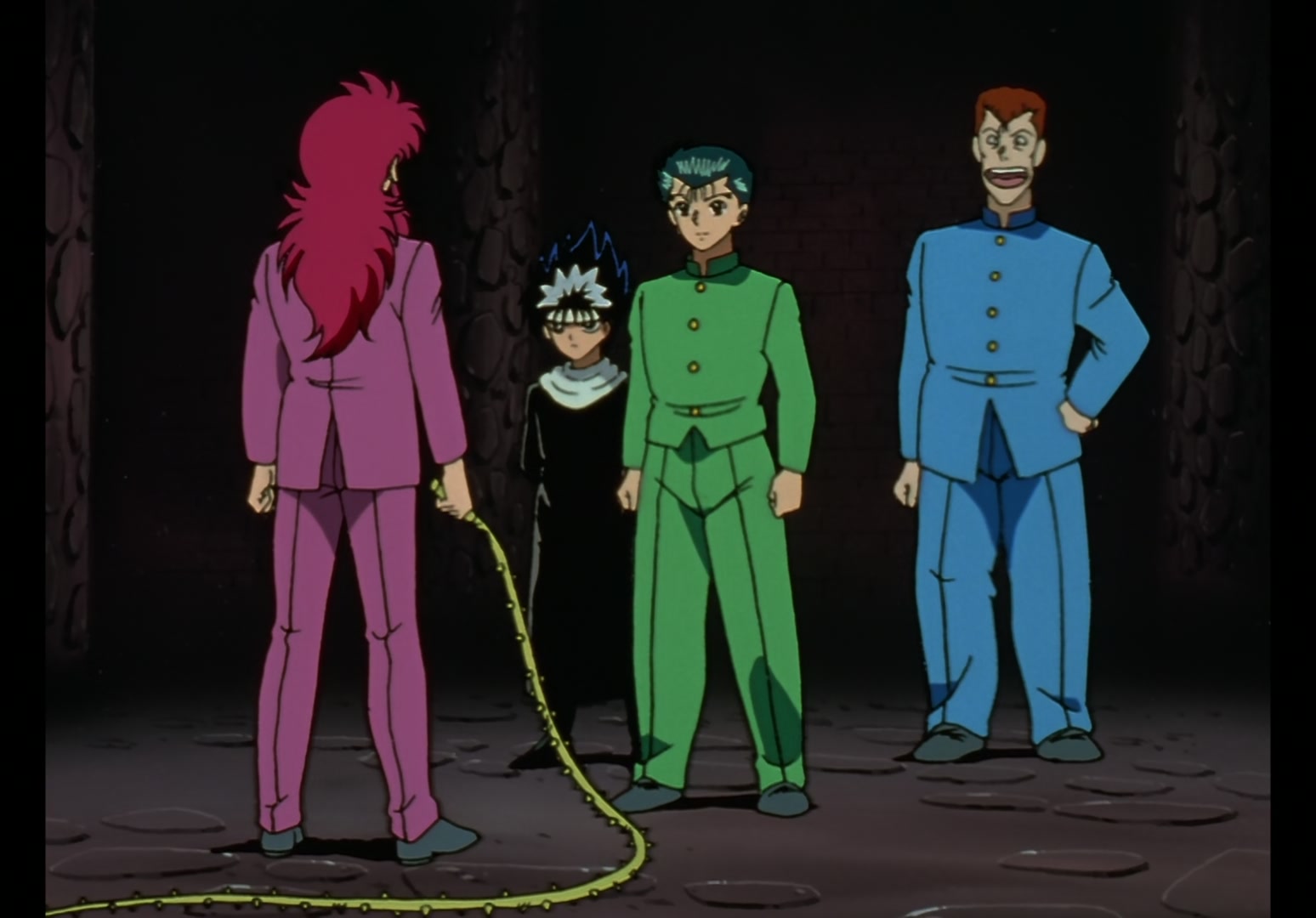 Yu Yu Hakusho Ep 15: Genbu, the Stone Beast @ 00:17:26