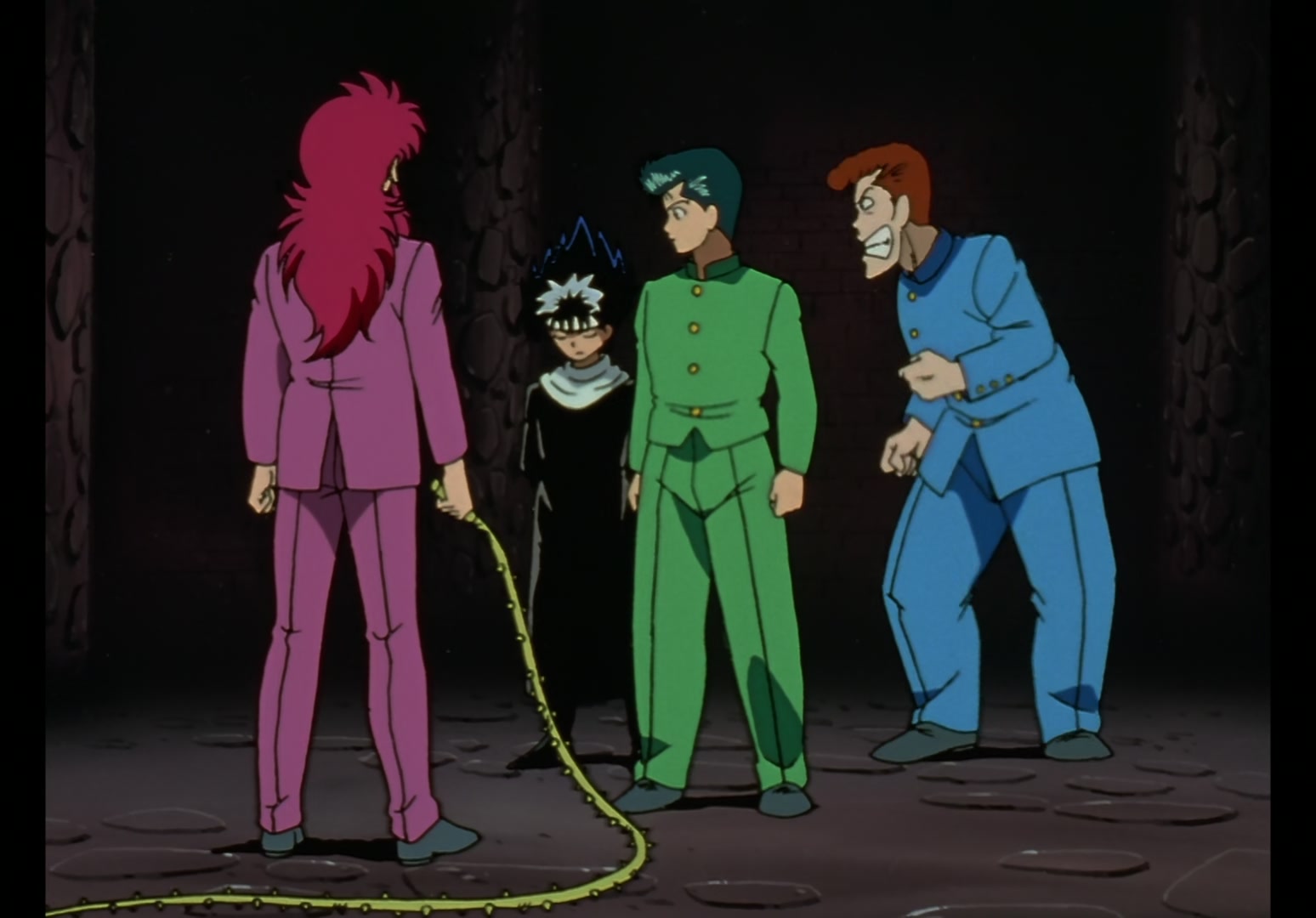 Yu Yu Hakusho Ep 15: Genbu, the Stone Beast @ 00:17:33