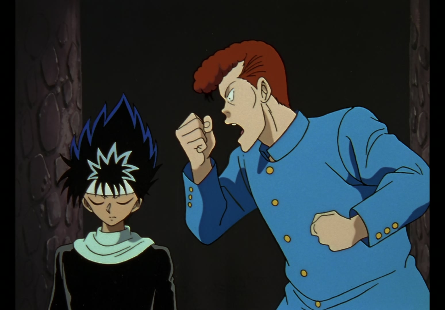 Yu Yu Hakusho Ep 15: Genbu, the Stone Beast @ 00:17:37