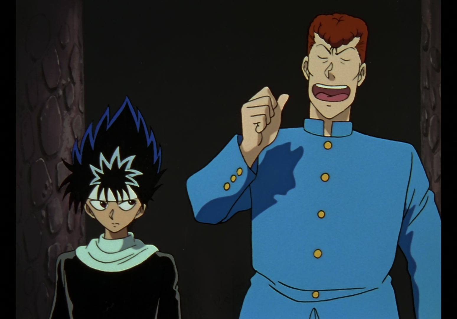 Yu Yu Hakusho Ep 15: Genbu, the Stone Beast @ 00:17:41