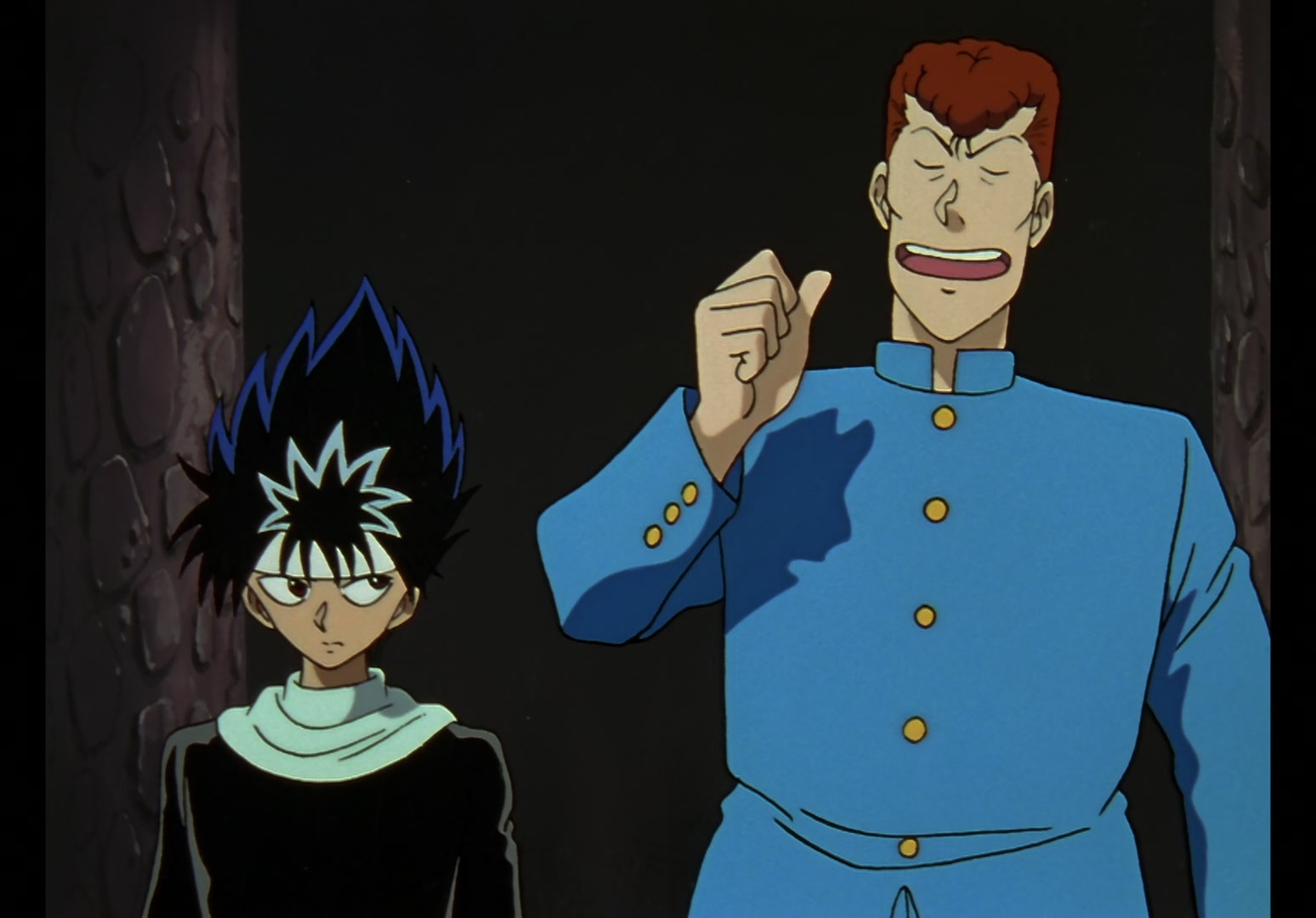 Yu Yu Hakusho Ep 15: Genbu, the Stone Beast @ 00:17:45