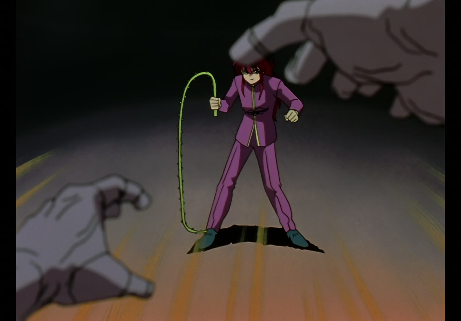 Yu Yu Hakusho Ep 15: Genbu, the Stone Beast @ 00:18:34