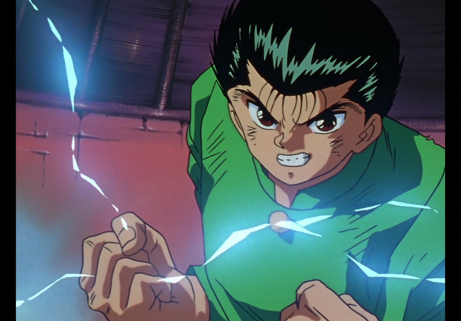 Yu Yu Hakusho Ep 21: Yusuke's Sacrifice @ 00:01:30