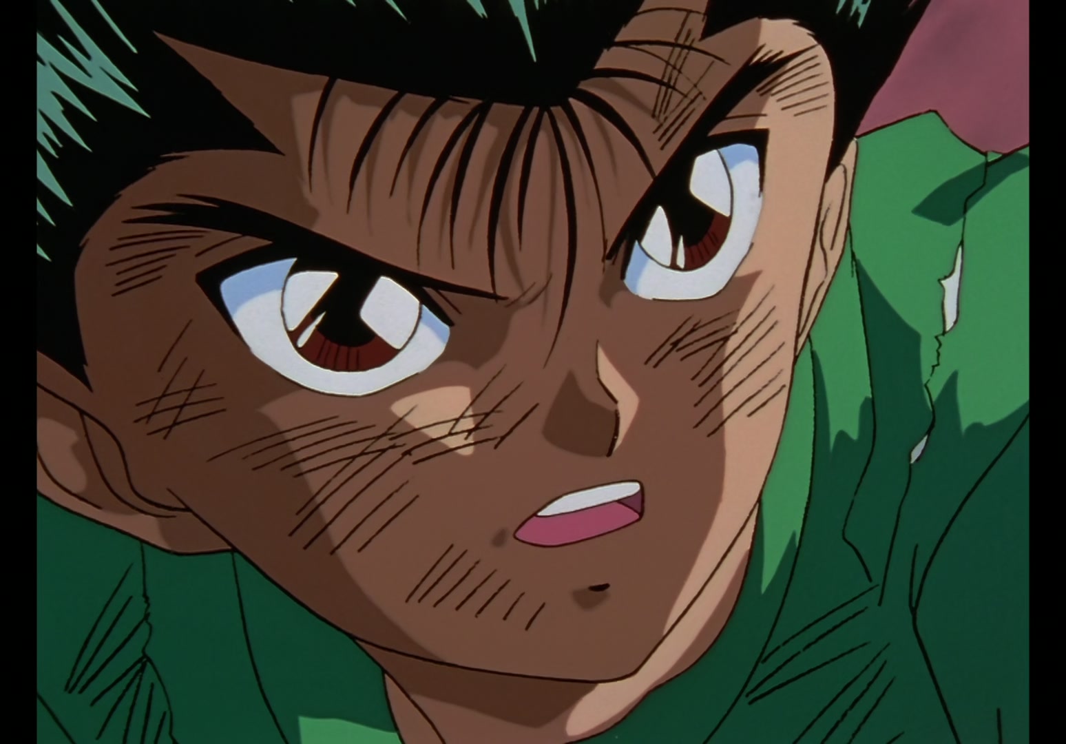 Yu Yu Hakusho Ep 21: Yusuke's Sacrifice @ 00:03:28