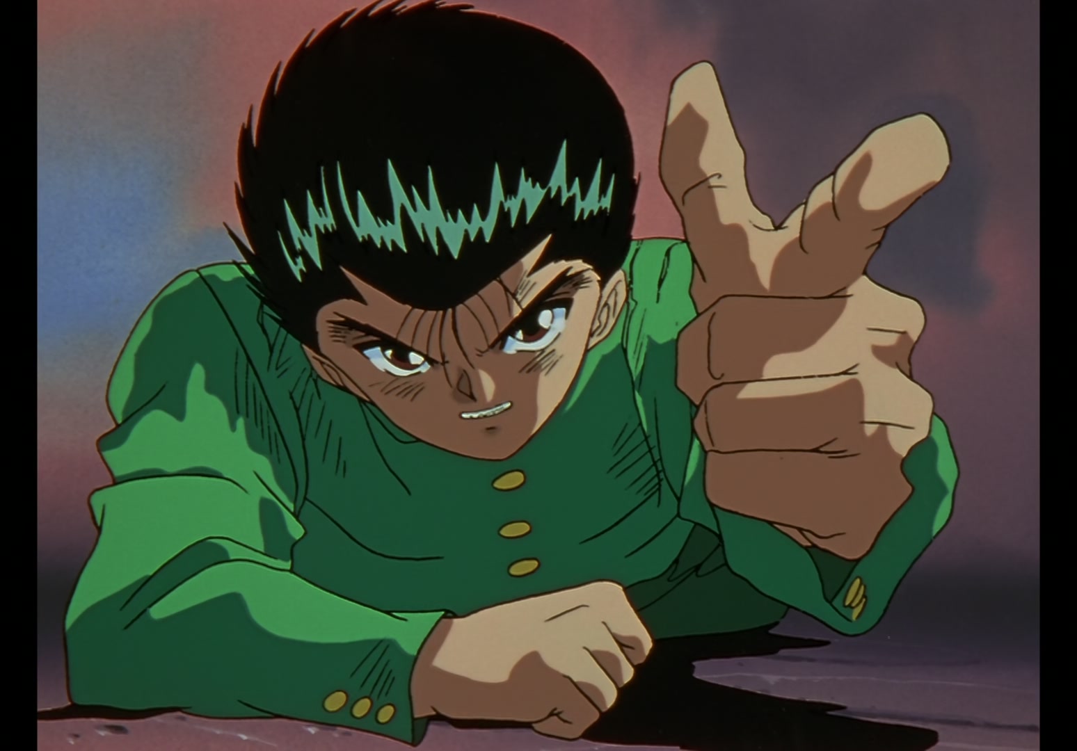 Yu Yu Hakusho Ep 21: Yusuke's Sacrifice @ 00:05:14