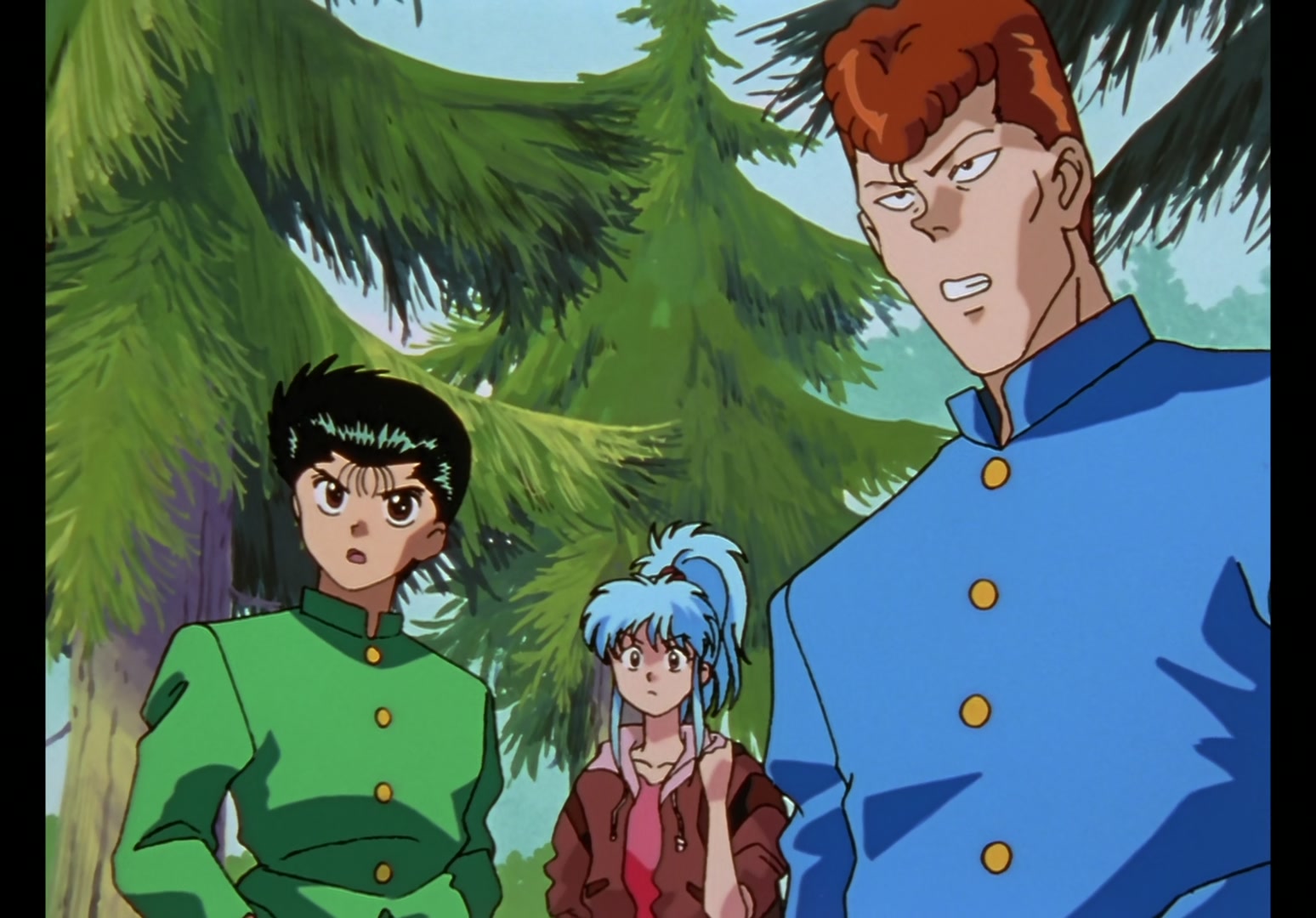 Yu Yu Hakusho Ep 23: The Toguro Brothers Gang @ 00:02:04