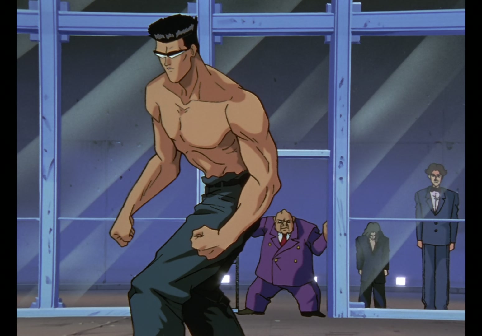 Yu Yu Hakusho Ep 23: The Toguro Brothers Gang @ 00:05:33