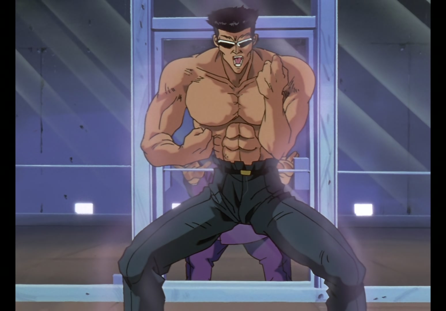 Yu Yu Hakusho Ep 23: The Toguro Brothers Gang @ 00:05:56