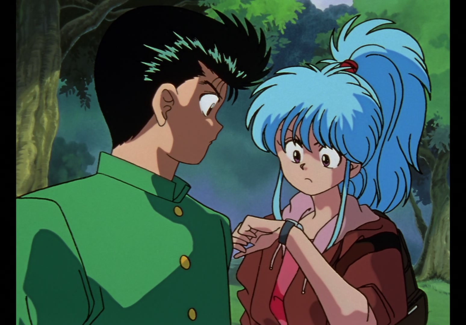 Yu Yu Hakusho Ep 23: The Toguro Brothers Gang @ 00:16:48