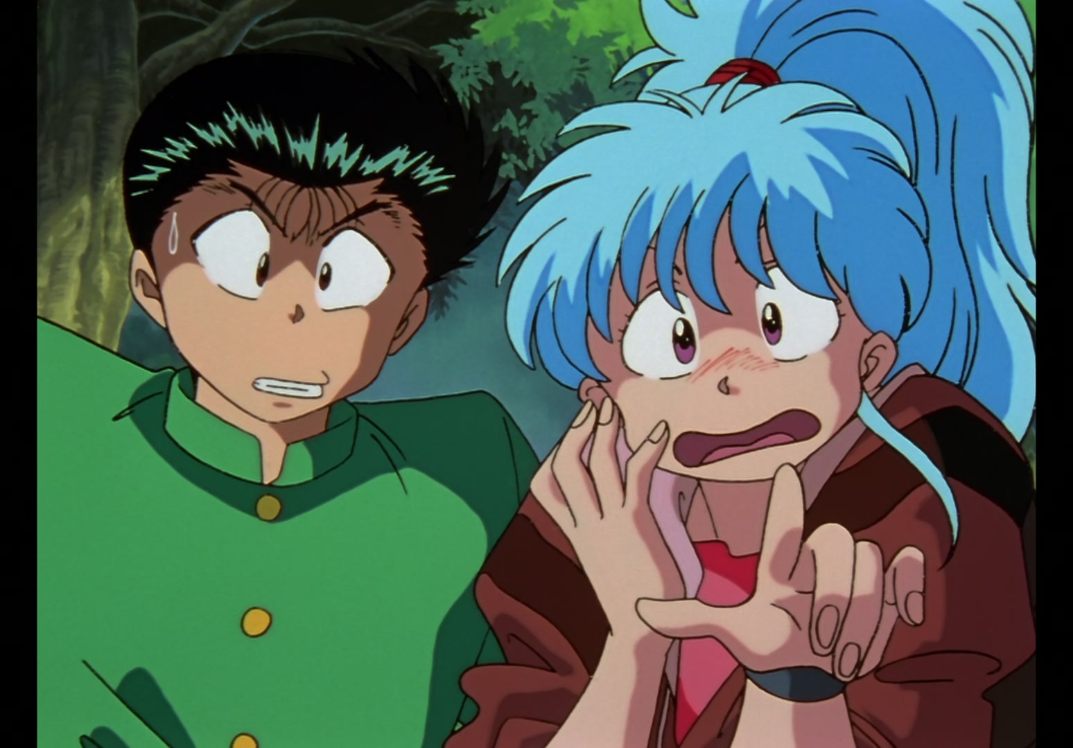 Yu Yu Hakusho Ep 23: The Toguro Brothers Gang @ 00:16:55