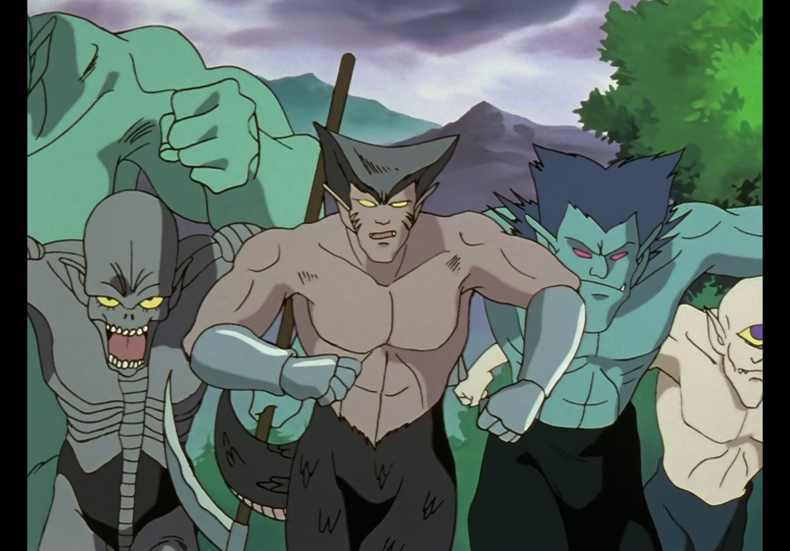Yu Yu Hakusho Ep 23: The Toguro Brothers Gang @ 00:17:03