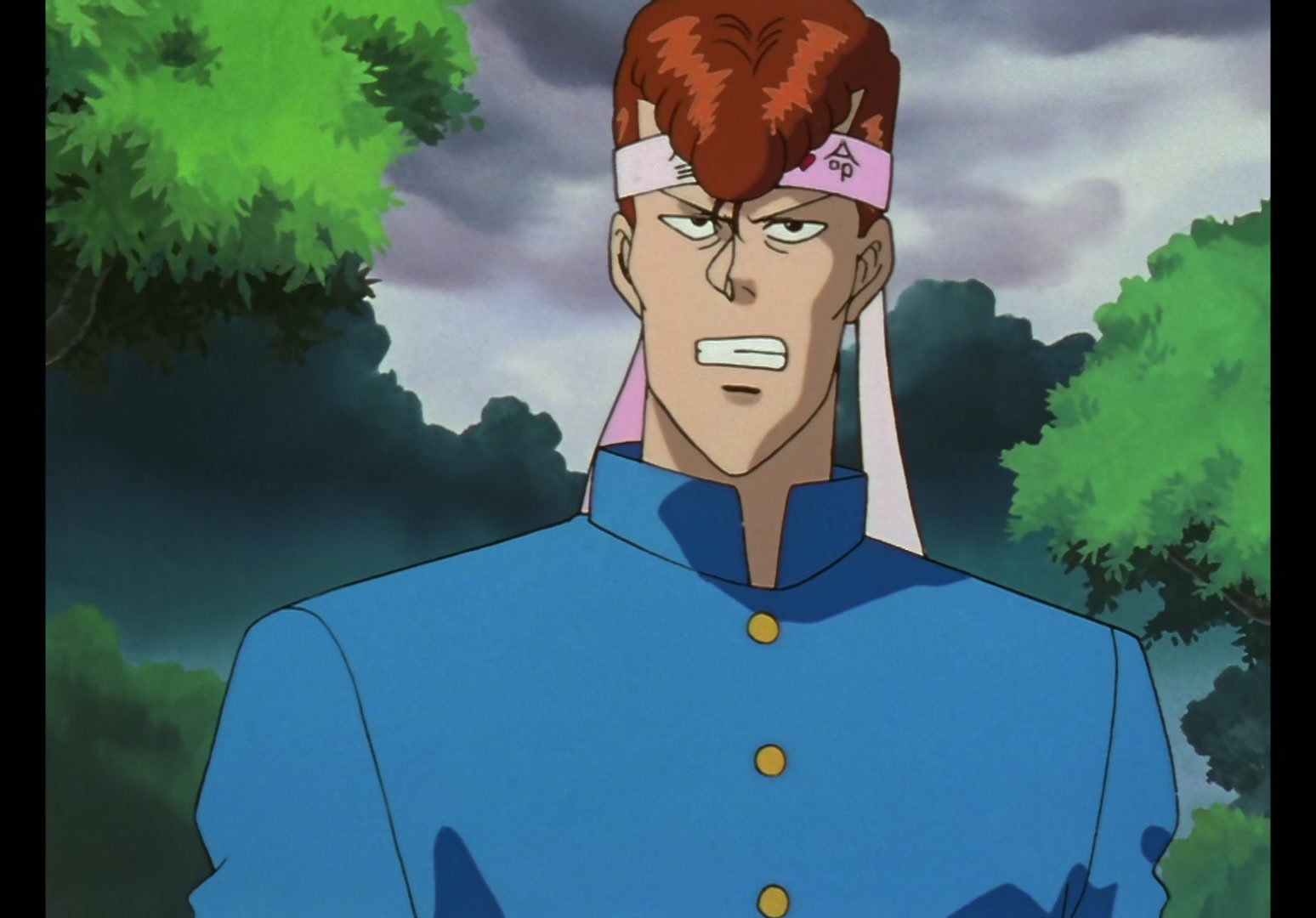 Yu Yu Hakusho Ep 23: The Toguro Brothers Gang @ 00:17:07