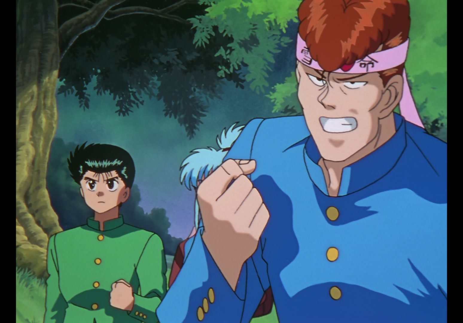 Yu Yu Hakusho Ep 23: The Toguro Brothers Gang @ 00:18:04