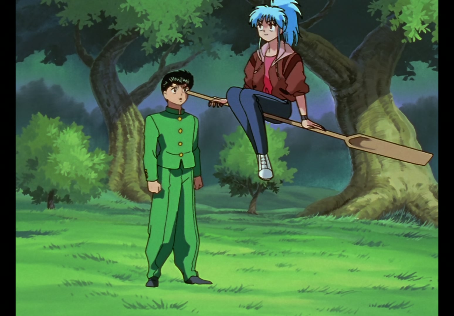 Yu Yu Hakusho Ep 23: The Toguro Brothers Gang @ 00:18:19
