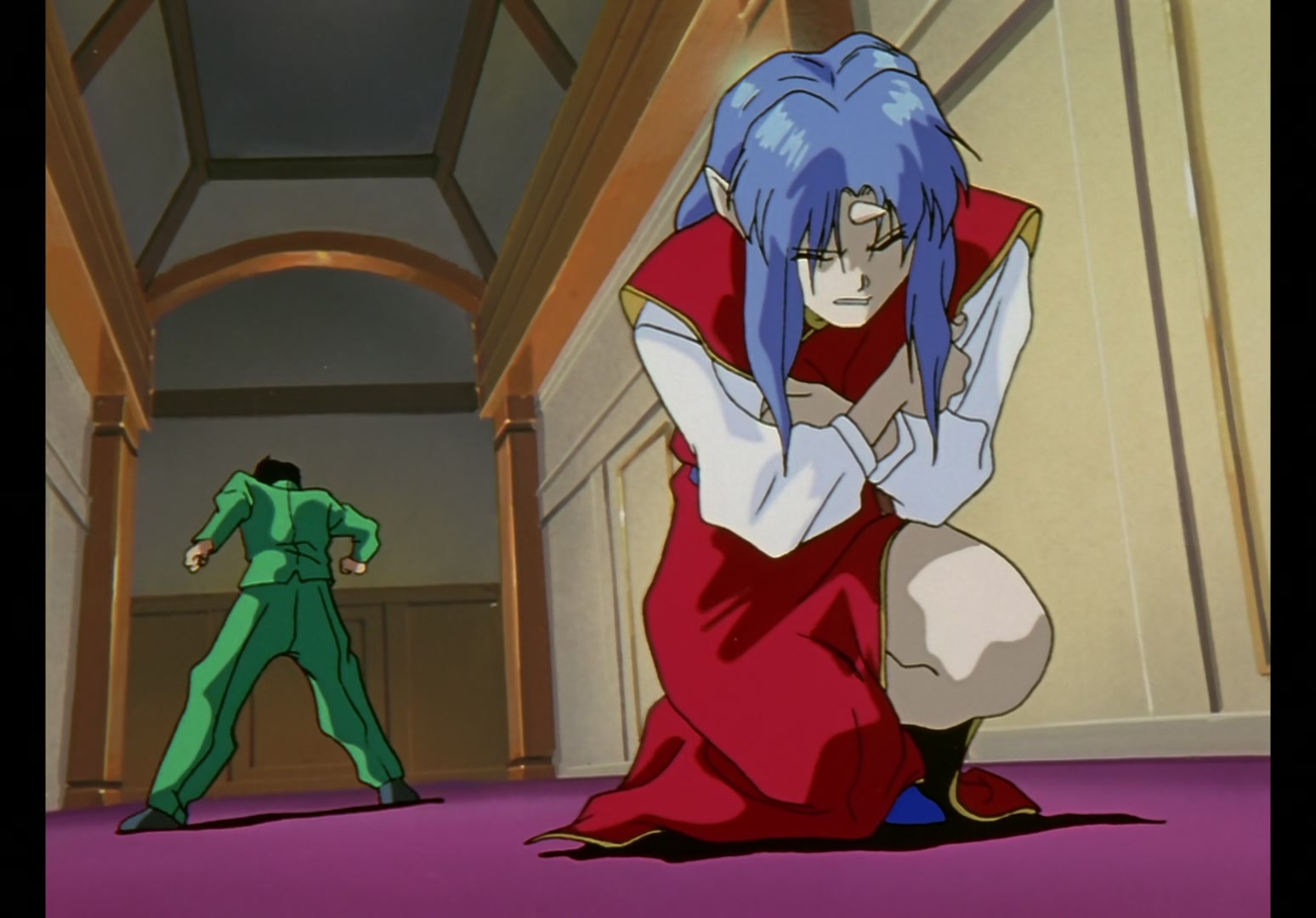 Yu Yu Hakusho Ep 24: The Deadly Triad @ 00:03:01
