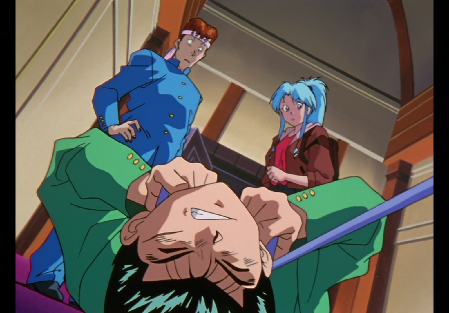 Yu Yu Hakusho Ep 24: The Deadly Triad @ 00:03:32