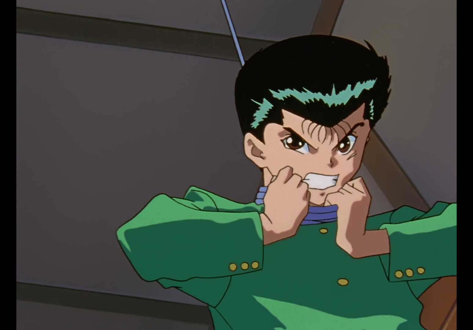 Yu Yu Hakusho Ep 24: The Deadly Triad @ 00:04:21