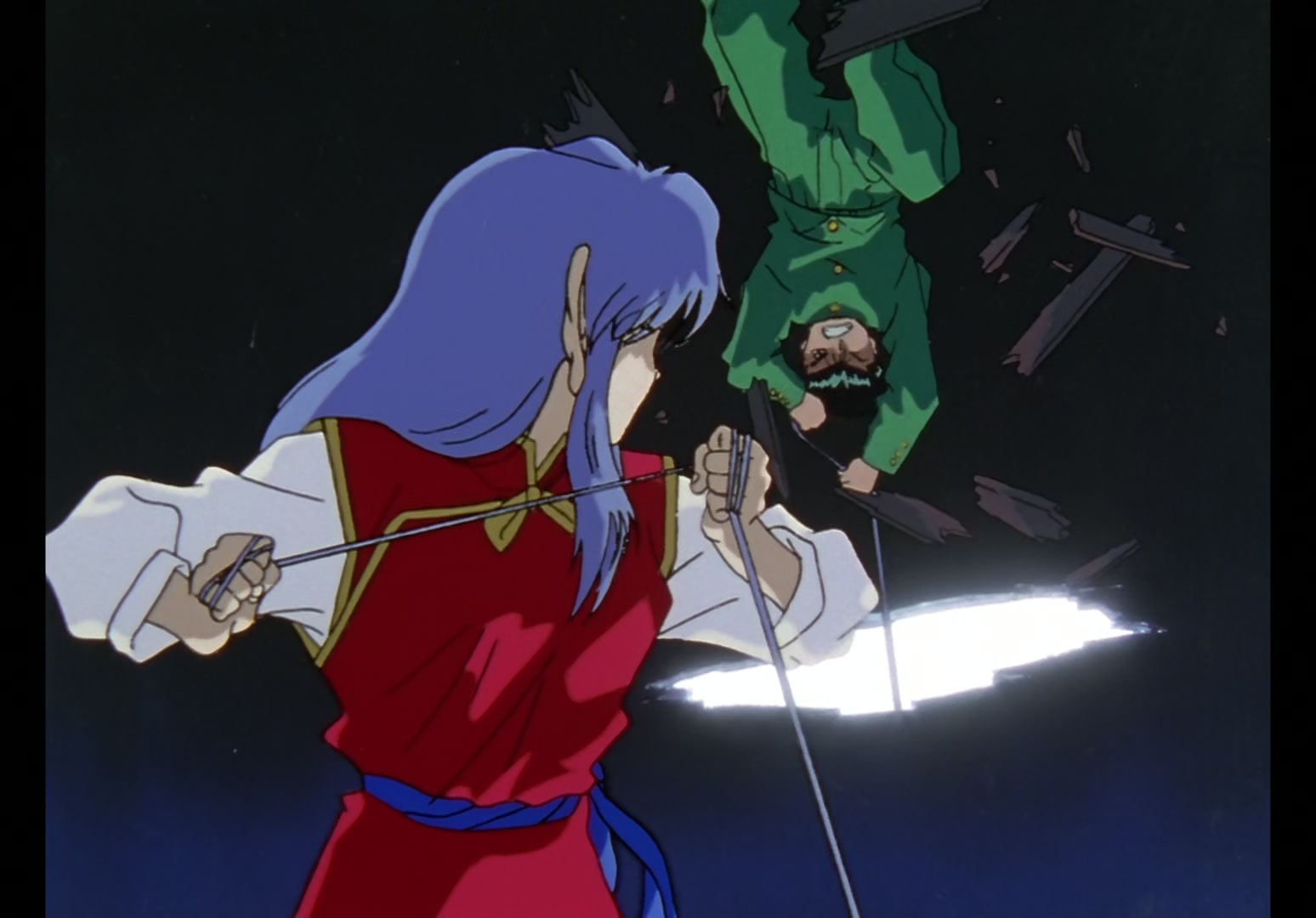 Yu Yu Hakusho Ep 24: The Deadly Triad @ 00:04:32