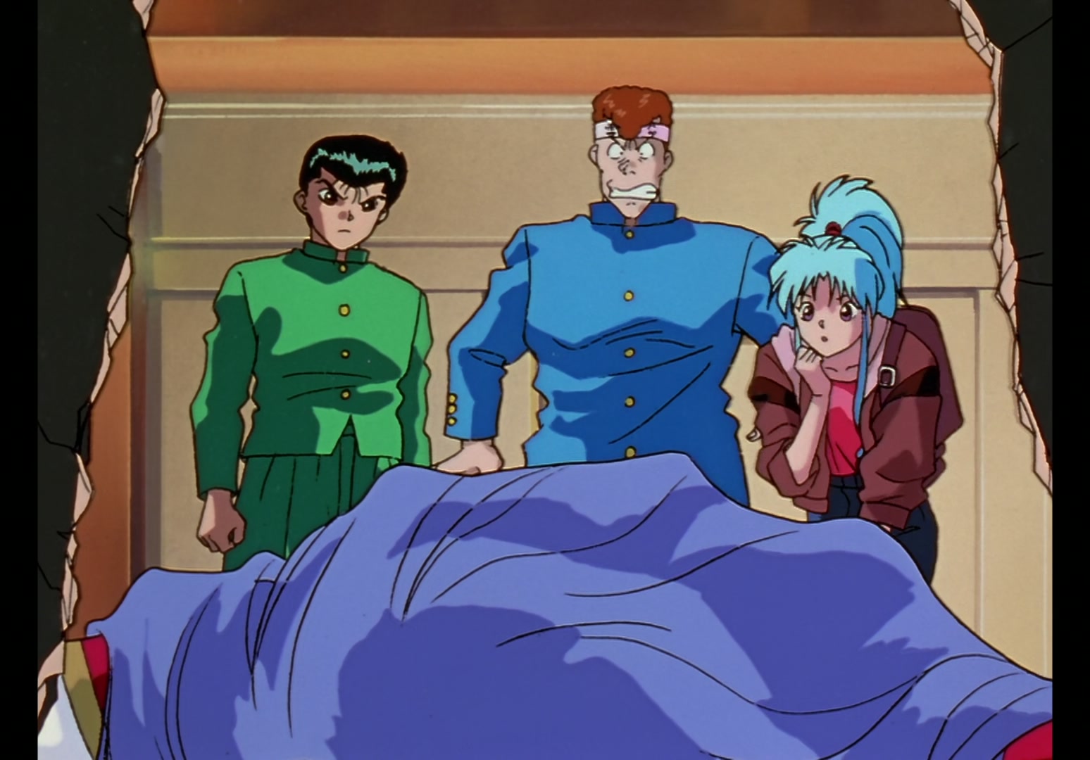 Yu Yu Hakusho Ep 24: The Deadly Triad @ 00:05:40
