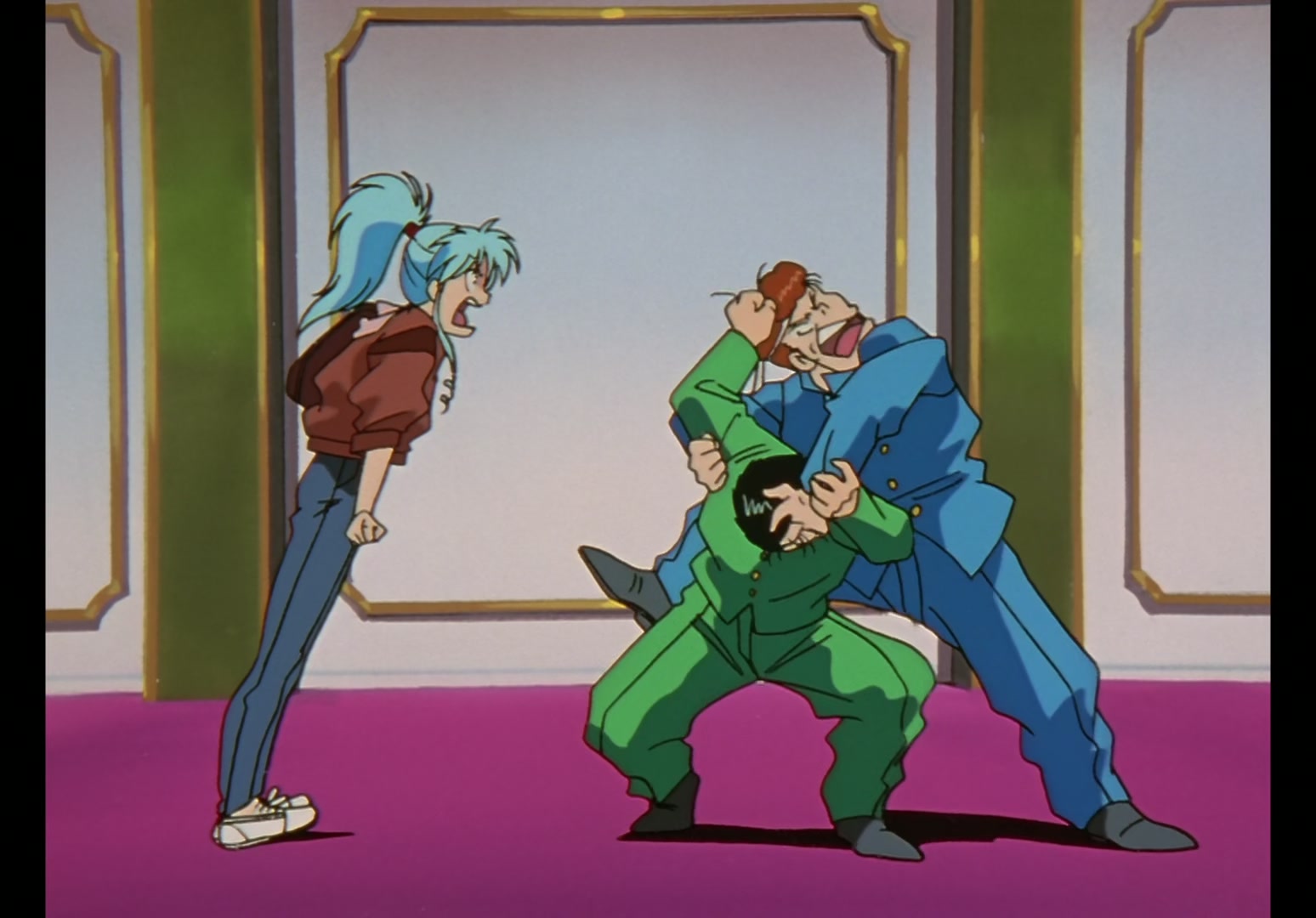 Yu Yu Hakusho Ep 24: The Deadly Triad @ 00:09:17