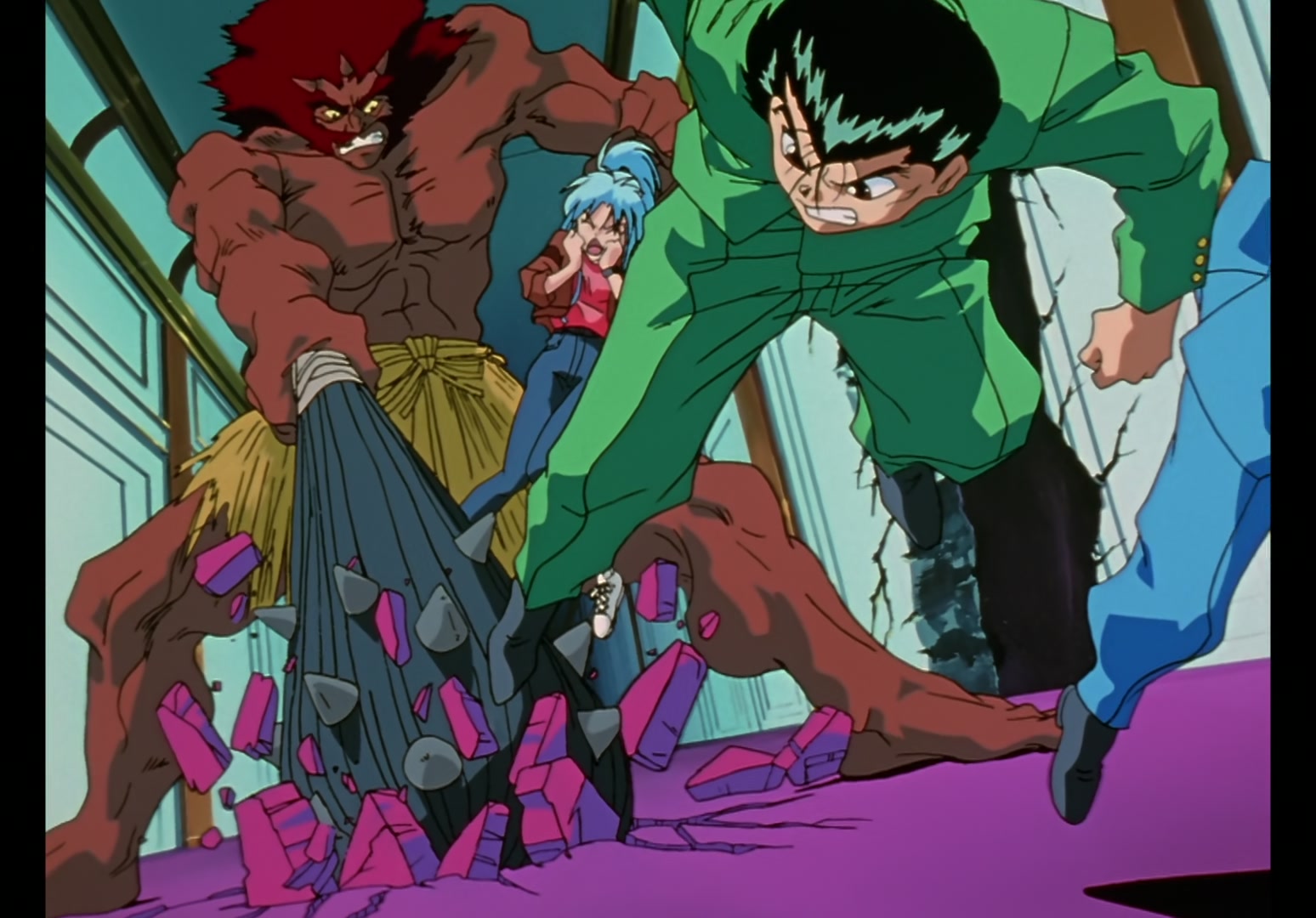 Yu Yu Hakusho Ep 24: The Deadly Triad @ 00:13:57