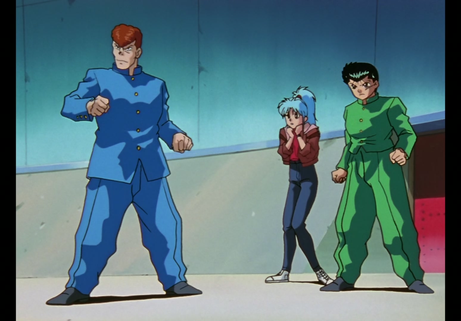 Yu Yu Hakusho Ep 24: The Deadly Triad @ 00:21:40