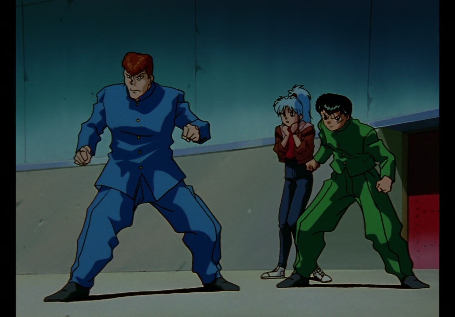 Yu Yu Hakusho Ep 24: The Deadly Triad @ 00:21:44