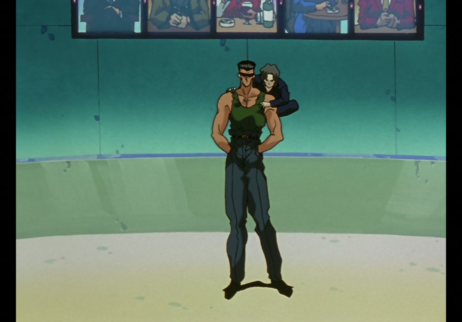 Yu Yu Hakusho Ep 25: Kuwabara's Fight of Love @ 00:04:02