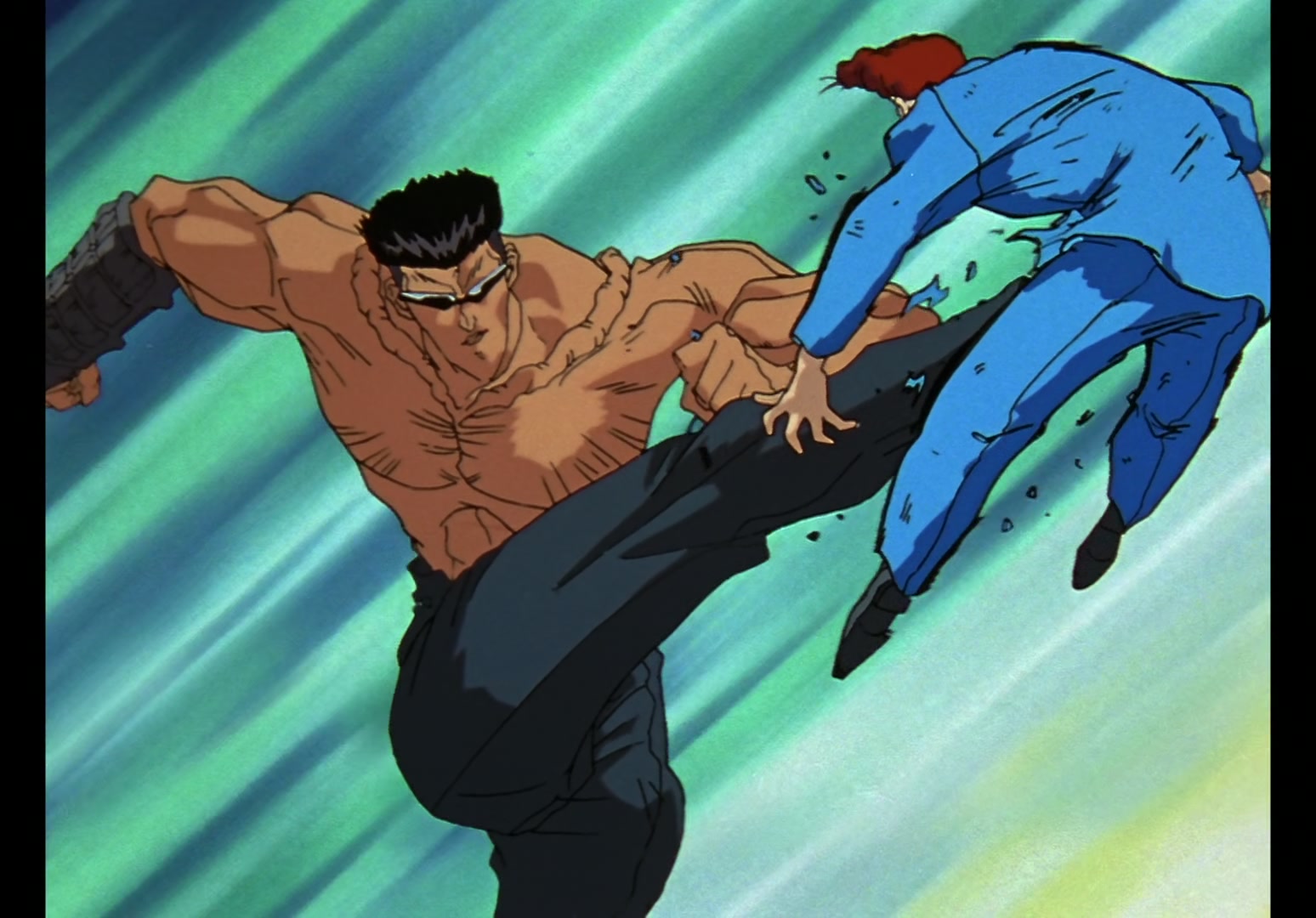 Yu Yu Hakusho Ep 25: Kuwabara's Fight of Love @ 00:08:39