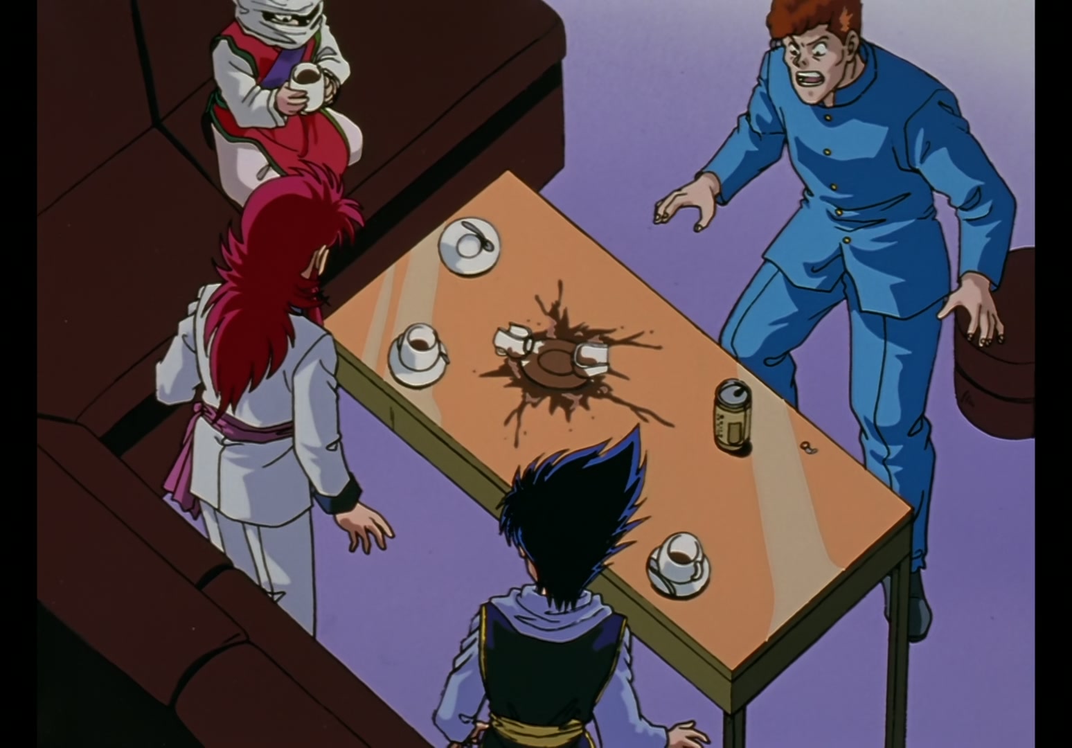 Yu Yu Hakusho Ep 28: First Fight @ 00:01:49