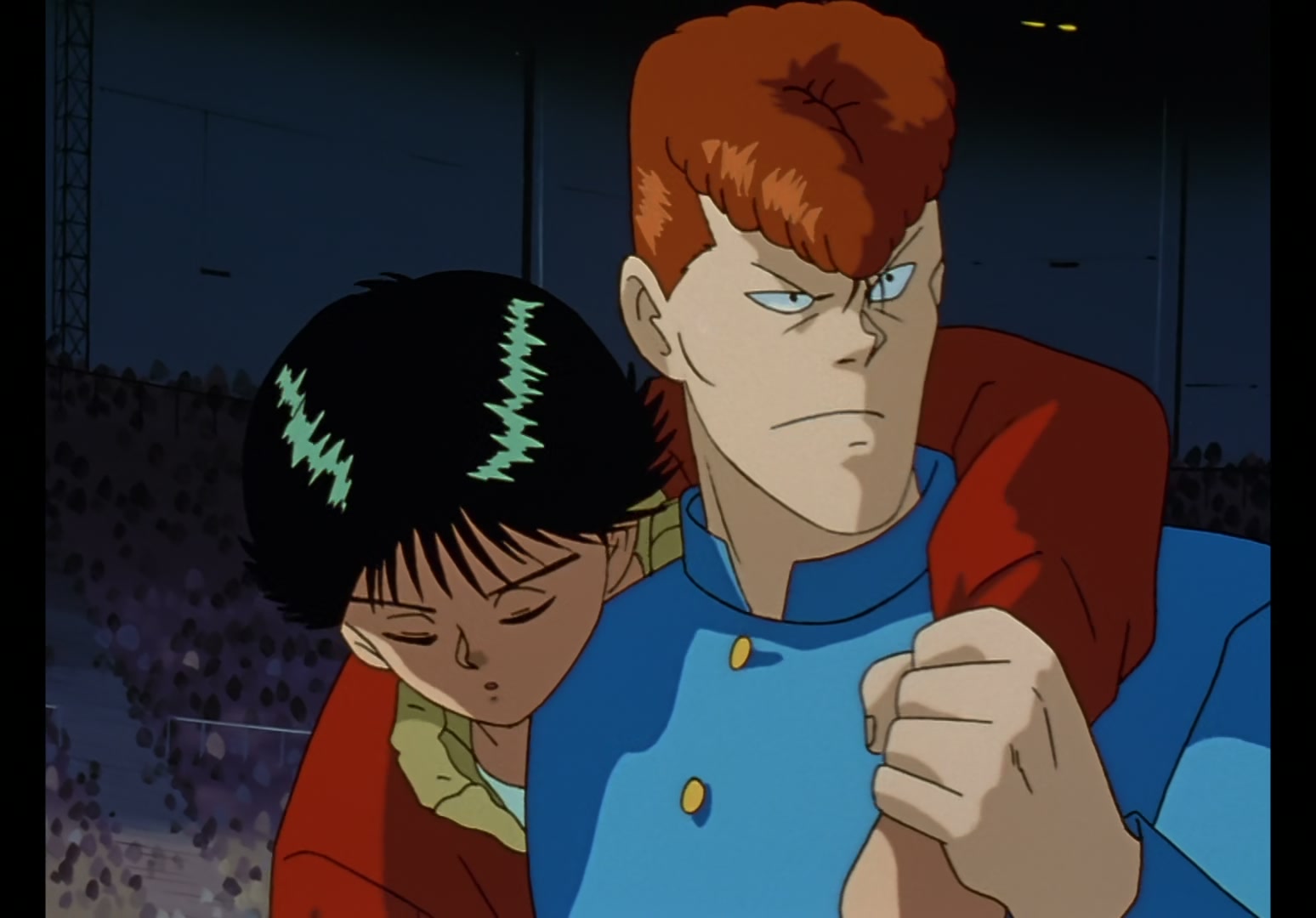 Yu Yu Hakusho Ep 28: First Fight @ 00:03:43