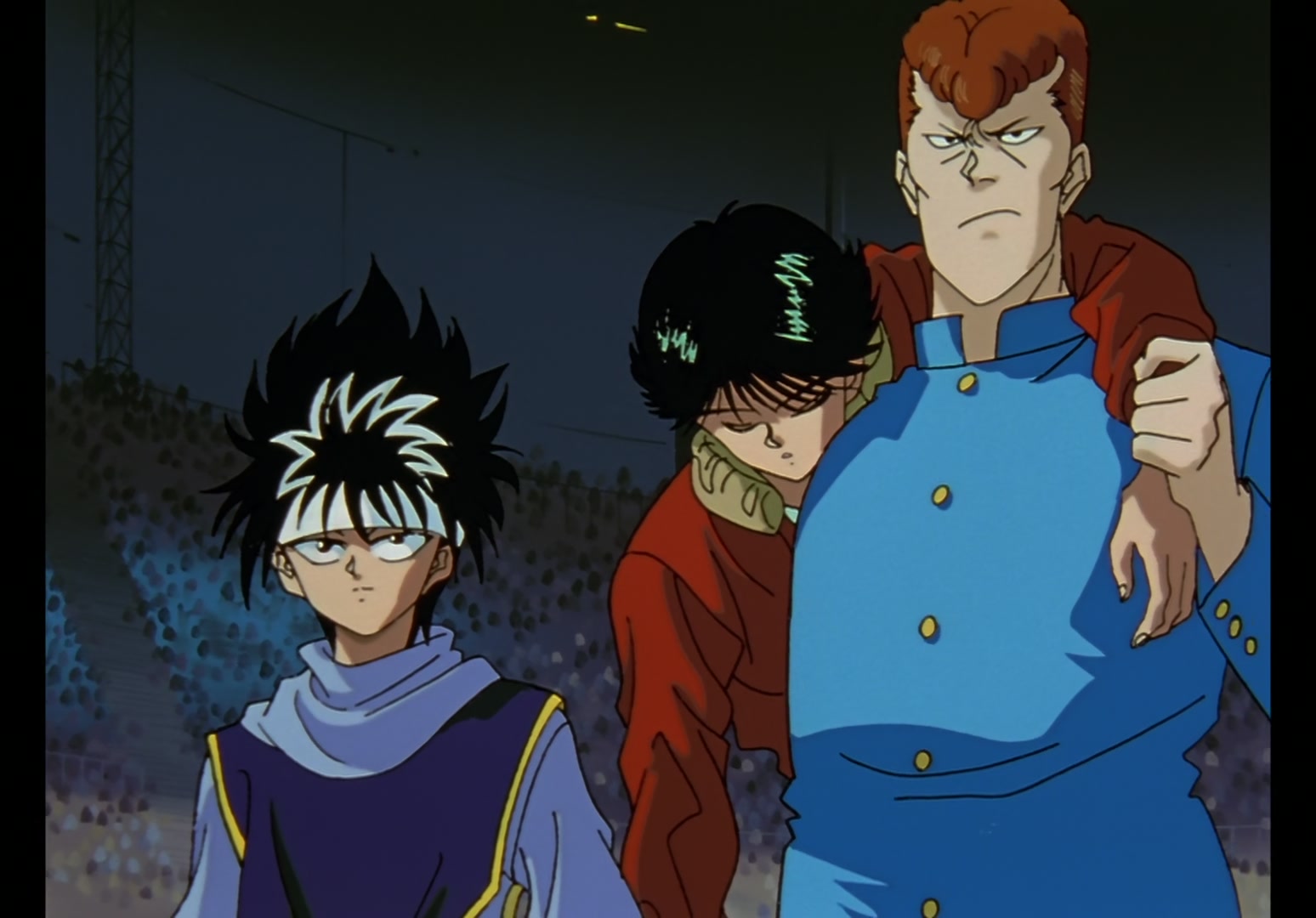 Yu Yu Hakusho Ep 28: First Fight @ 00:03:54